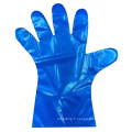 Contact alimentaire Proof de l&#39;épreuve tactile à l&#39;huile Blue TPE Gants jetables